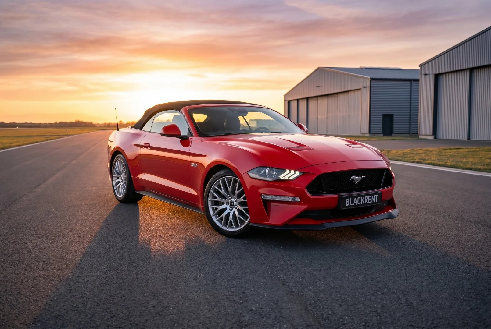 Ford Mustang GT 2020 - Kliknutím zobrazíte detail vozidla Ford Mustang GT 2020 petrol - Prenájom prémiového vozidla v BlackRent autopožičovni na Slovensku za 80,00€/deň